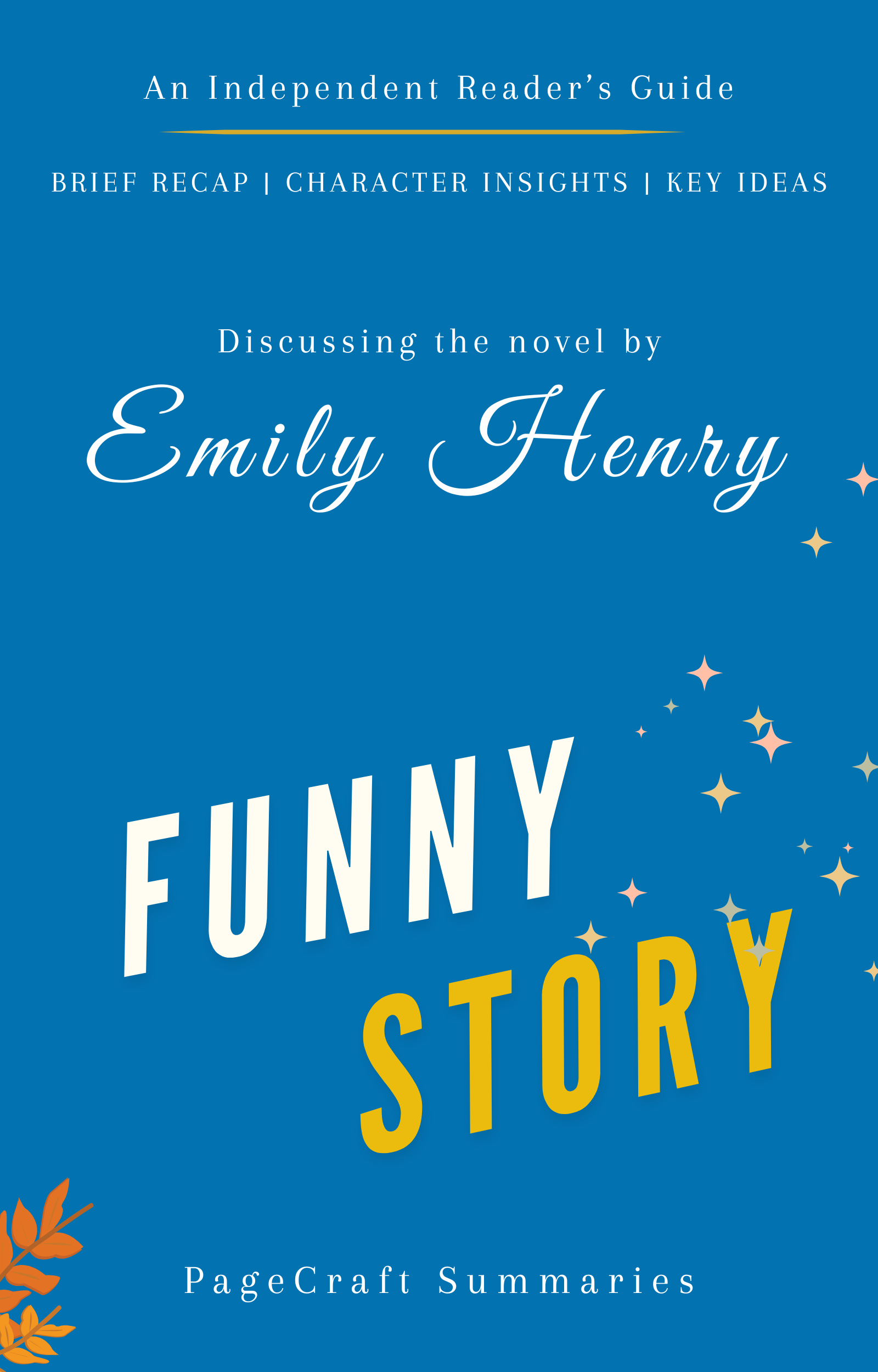 Cover artwork for the PageCraft summary of Funny Story: A Reader's Guide