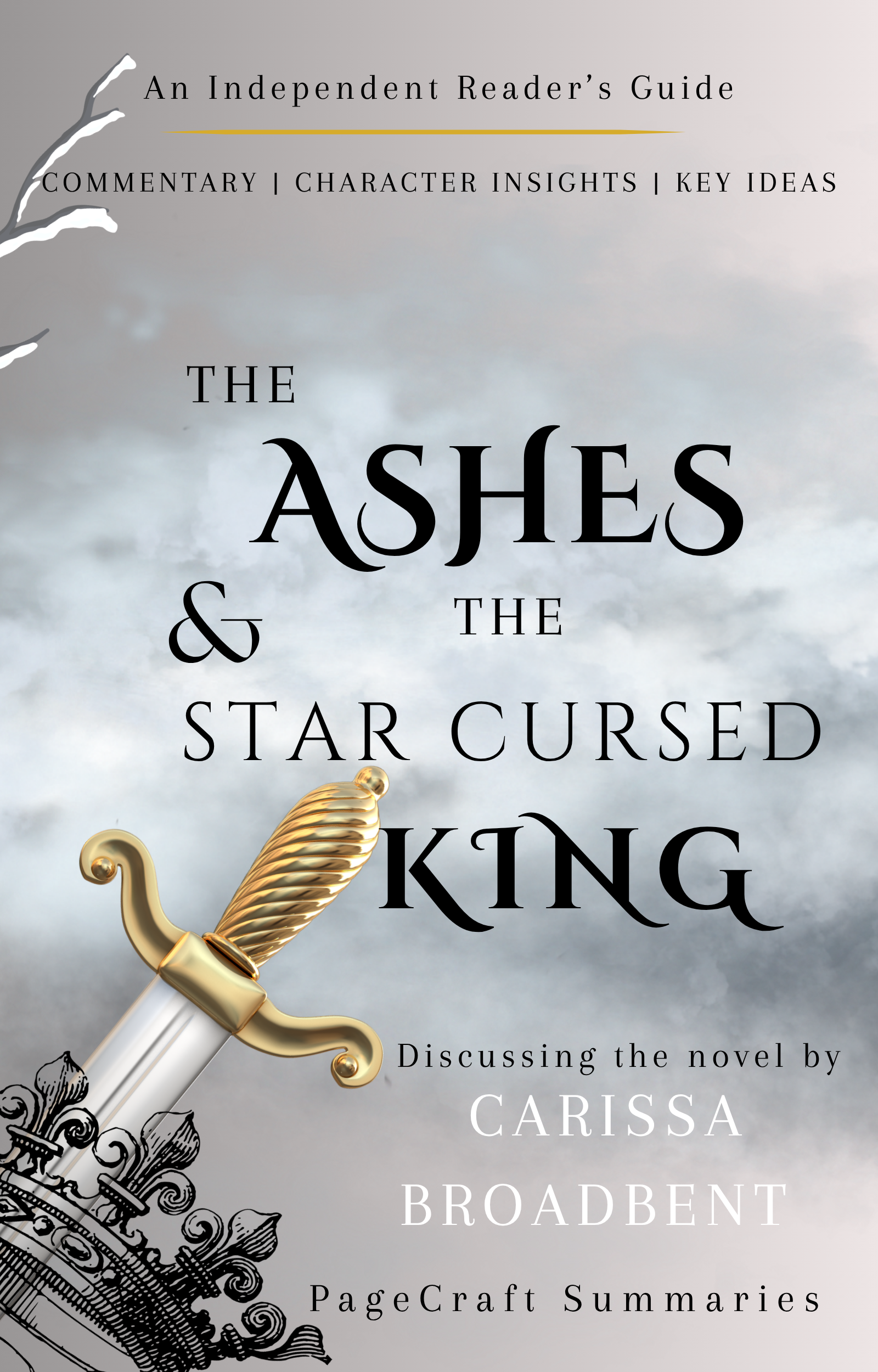 Cover artwork for the PageCraft summary of The Ashes & The Star Cursed King: A Reader's Guide