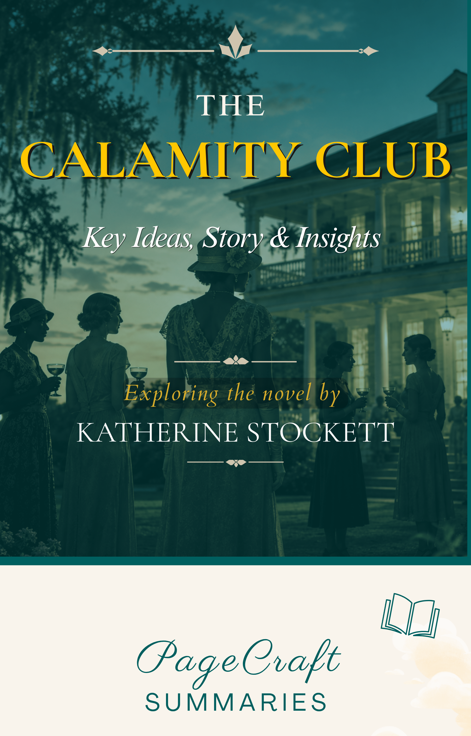 Cover artwork for the PageCraft summary of The Calamity Club: Key Ideas, Insight & Lessons