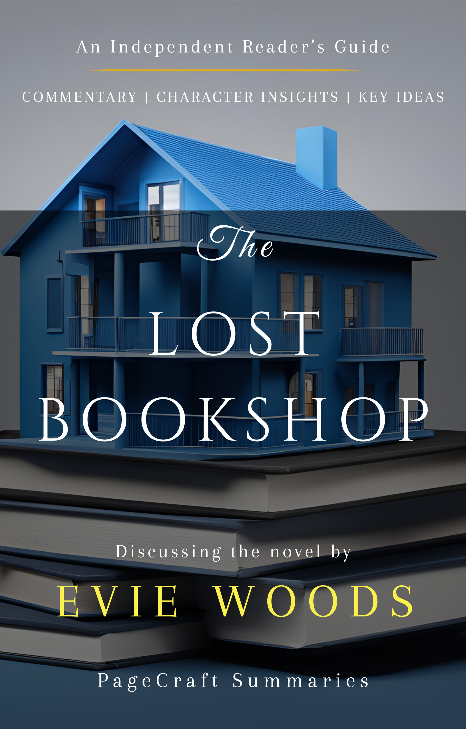 Cover artwork for the PageCraft summary of The Lost Bookshop: A Reader's Guide