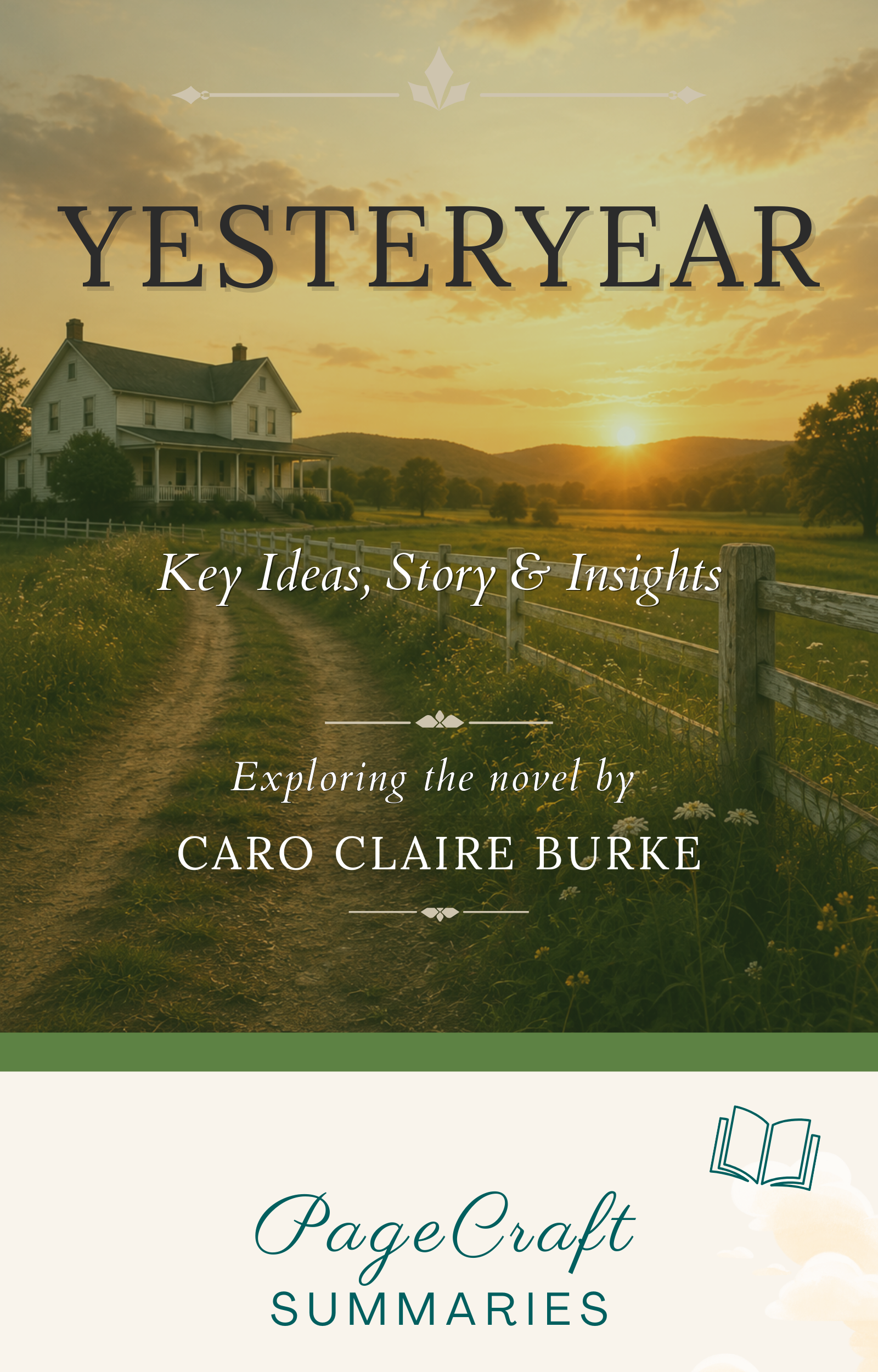 Cover artwork for the PageCraft summary of Yesteryear: Key Ideas, Insight & Lessons